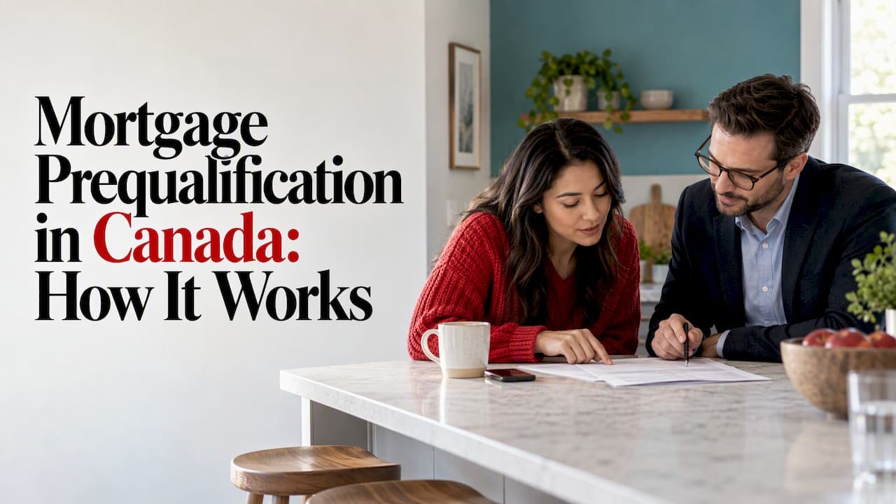 Mortgage Prequalification in Canada: How It Works